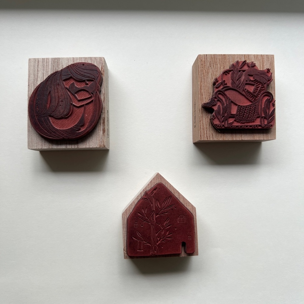 Three Black Milk Project Rubber Stamps - Picture 2 of 5